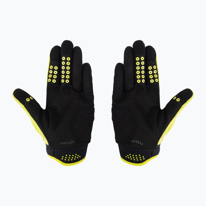 Oakley Switchback Mtb ръкавици за колоездене черни/жълти FOS900879 2