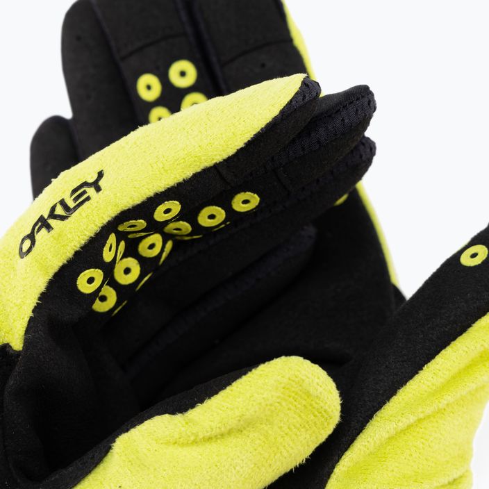 Oakley Switchback Mtb ръкавици за колоездене черни/жълти FOS900879 4