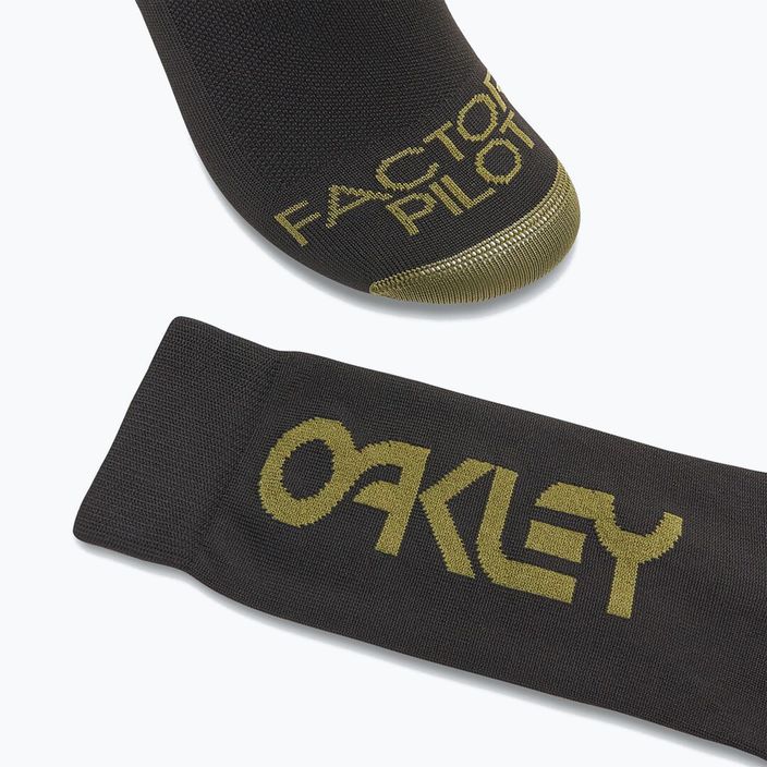 Oakley Factory Pilot MTB чорапи за колоездене черни/нови тъмни четки 4