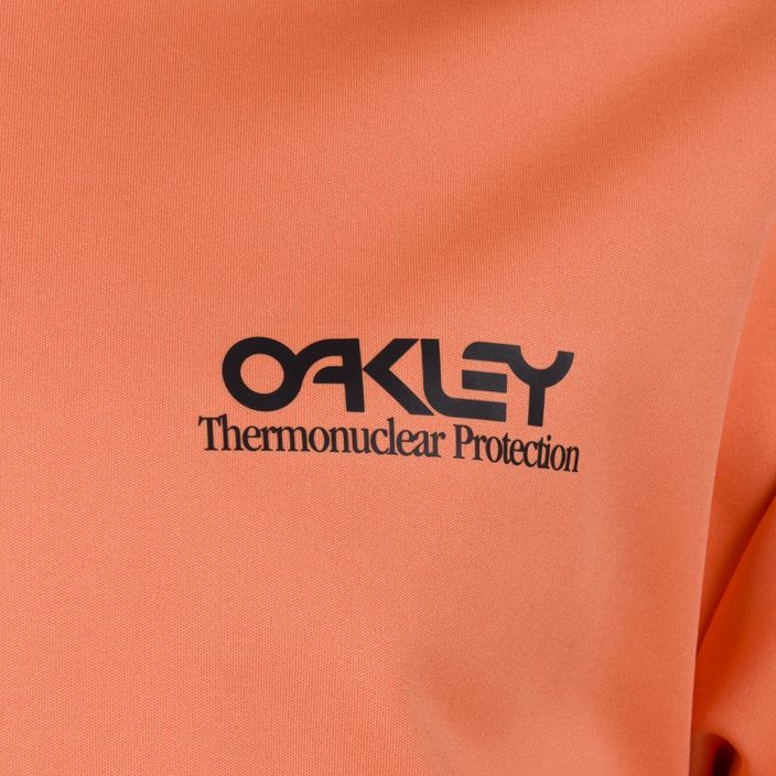 Мъжка тениска с качулка Oakley Park RC Softshell Hoodie soft orange 3
