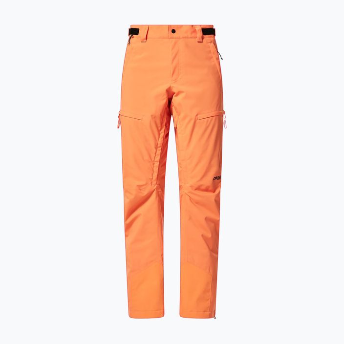 Мъжки панталони за сноуборд Oakley Axis Insulated soft orange