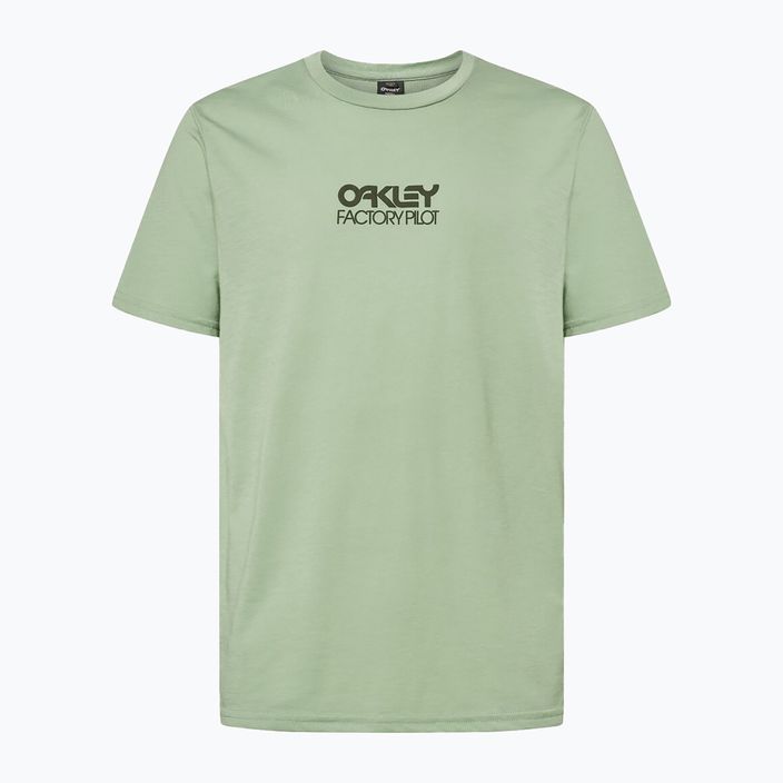 Мъжка тениска за колоездене Oakley Factory Pilot Ss Tee green FOA404507