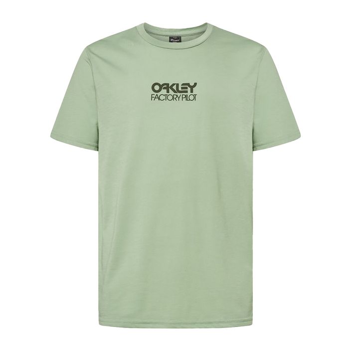 Мъжка тениска за колоездене Oakley Factory Pilot Ss Tee green FOA404507 2