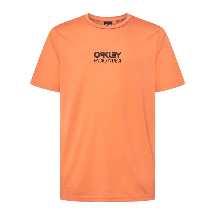 Мъжка тениска за колоездене Oakley Factory Pilot Ss Tee orange FOA404507 2