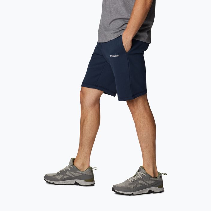 Мъжки къси панталони Columbia Logo Fleece trekking navy blue 1884601464 3