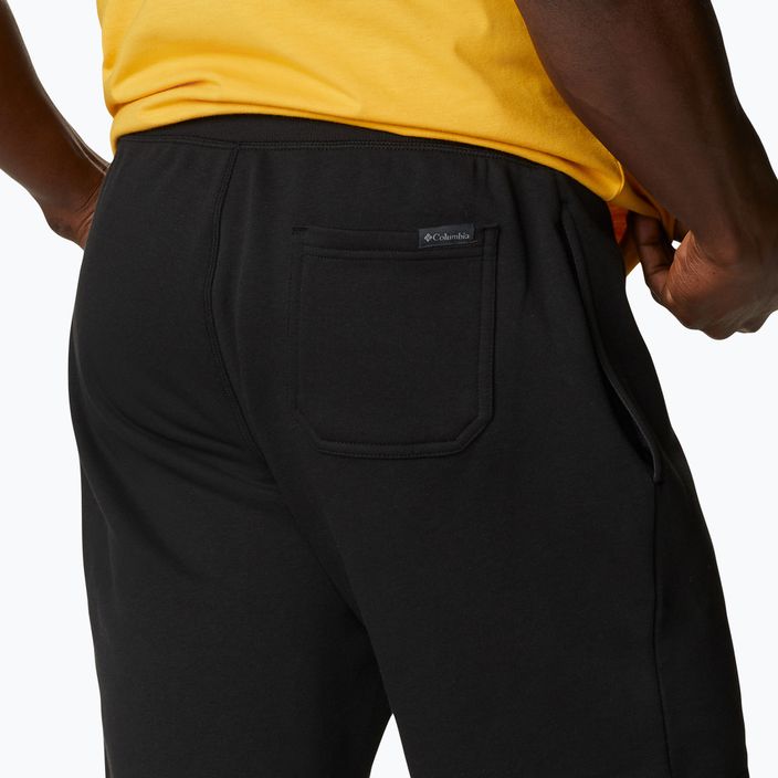 Мъжки къси панталони за трекинг Columbia Logo Fleece black 1884601010 5