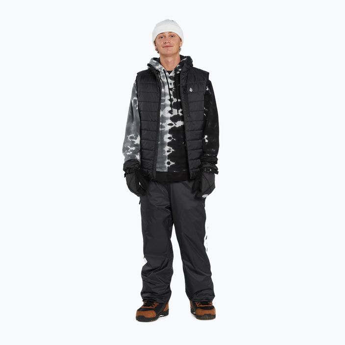 Мъжки суитшърт за сноуборд Volcom Insulate HD сиво-черен G4152204-TDY 3