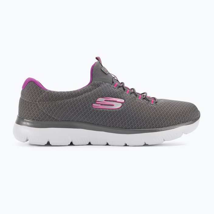 SKECHERS Summits дамски обувки за тренировка въглен/лилаво 2