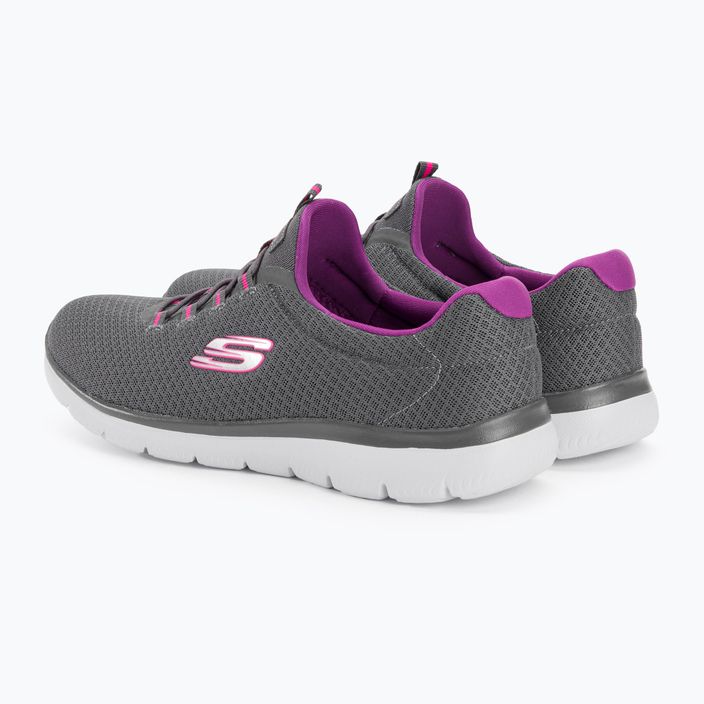 SKECHERS Summits дамски обувки за тренировка въглен/лилаво 3