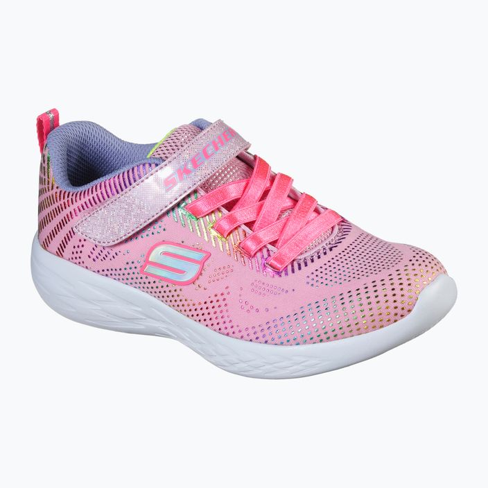 Детски обувки за обучение SKECHERS Go Run 600 Shimmer Speeder светло розово/мулти 11