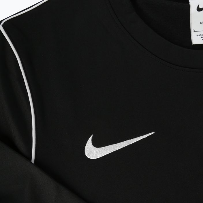 Мъжки Nike Dri-FIT Park 20 Crew черен/бял футболен екип с дълъг ръкав 3