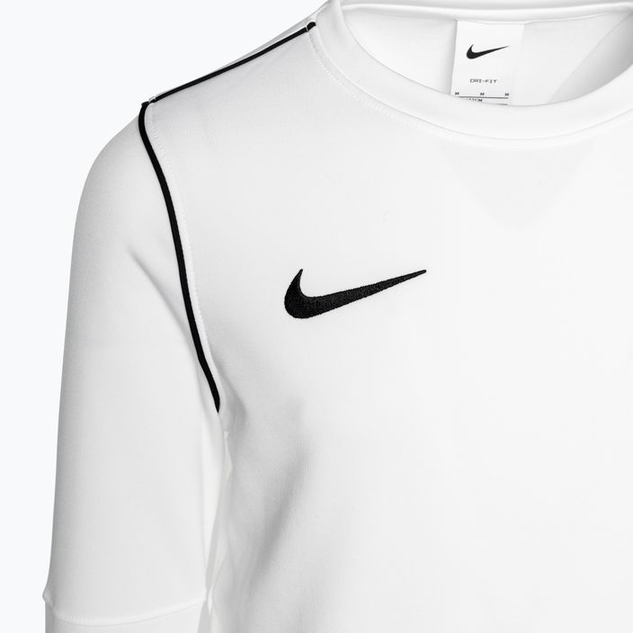 Детски футболен потник Nike Dri-FIT Park 20 Crew бял/черен/черен 3