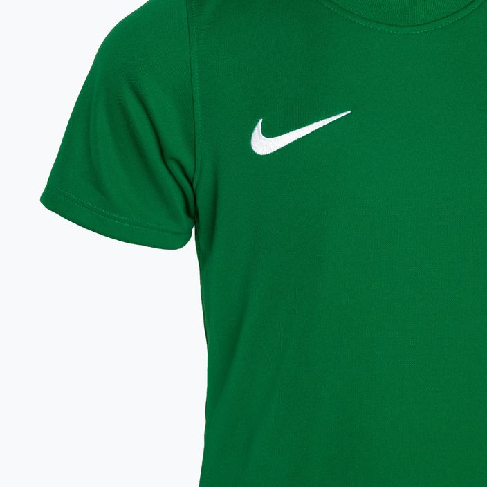 Футболен комплект Nike Dri-FIT Park Little Kids борово зелено/борово зелено/бяло 4