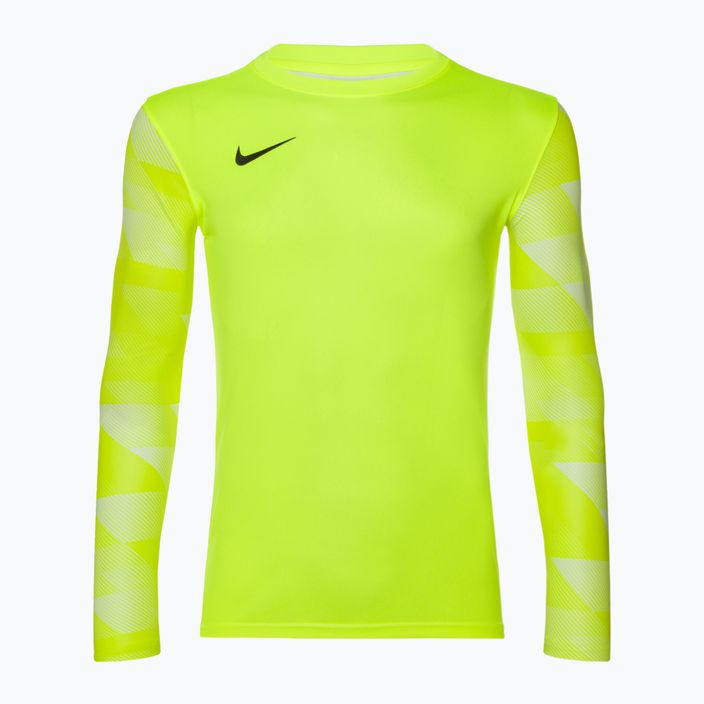 Мъжка фланелка Nike Dri-FIT Park IV Goalkeeper волтаж/бяло/черно