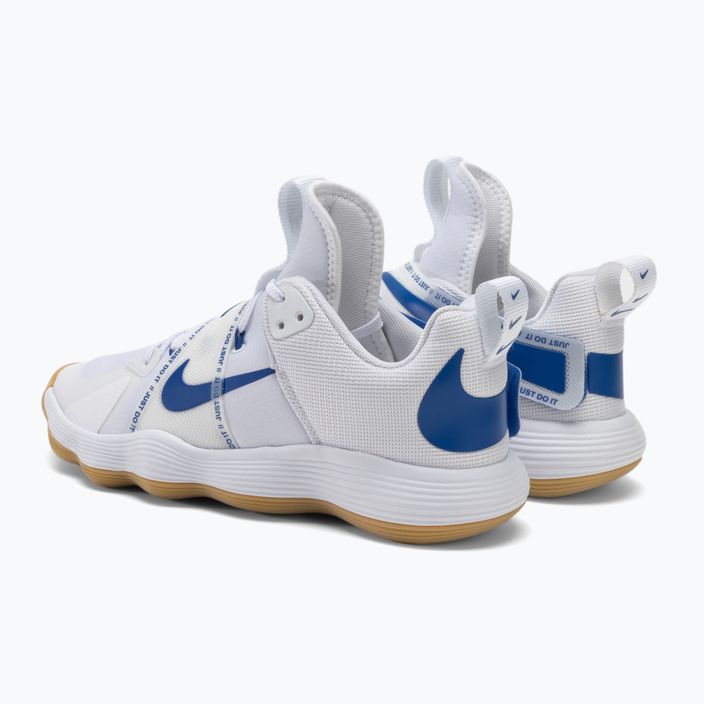 Волейболни обувки Nike React Hyperset white/game royal 3