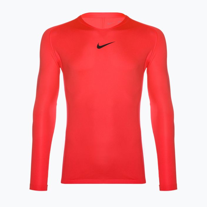 Мъжки термален анцуг с дълъг ръкав Nike Dri-FIT Park First Layer LS bright crimson/black