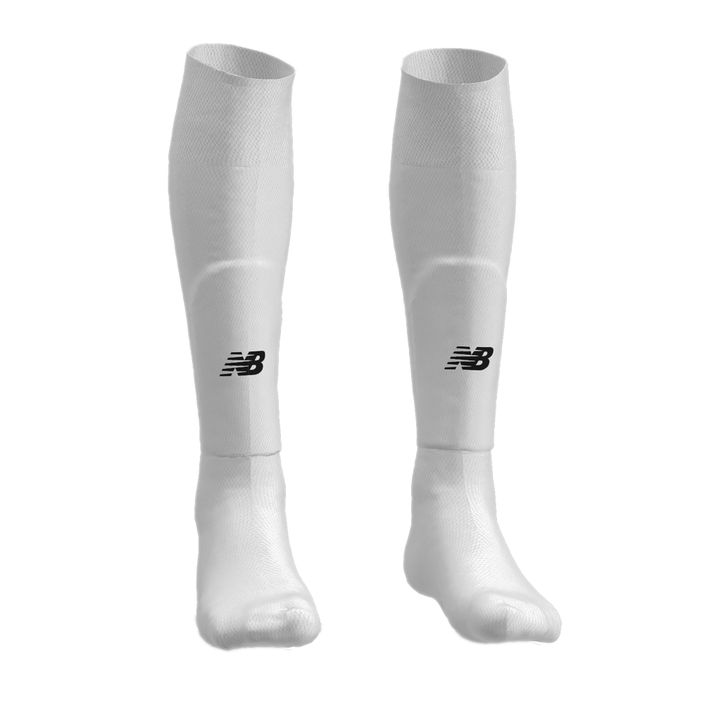 Детски футболни чорапи New Balance Match Junior, бели NBEJA9029 2