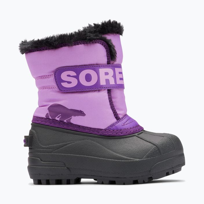 Детски ботуши за сняг Sorel Snow Commander gumdrop/purple violet 7
