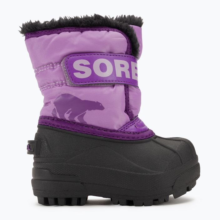 Детски ботуши за сняг Sorel Snow Commander gumdrop/purple violet 2