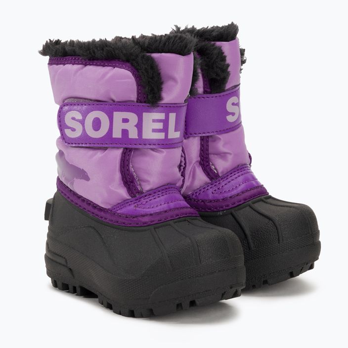 Детски ботуши за сняг Sorel Snow Commander gumdrop/purple violet 4