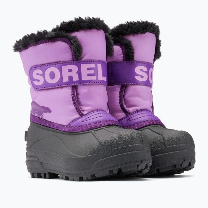Sorel Snow Commander юношески ботуши за сняг gumdrop/purple violet 9