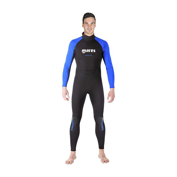 Мъжки водолазен костюм Mares Manta black and blue 412456 2