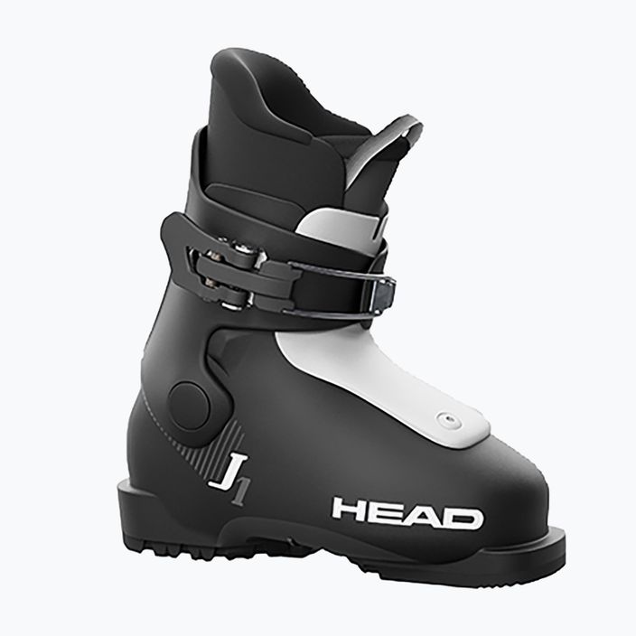 Детски ски обувки HEAD J1 черни/бели 6