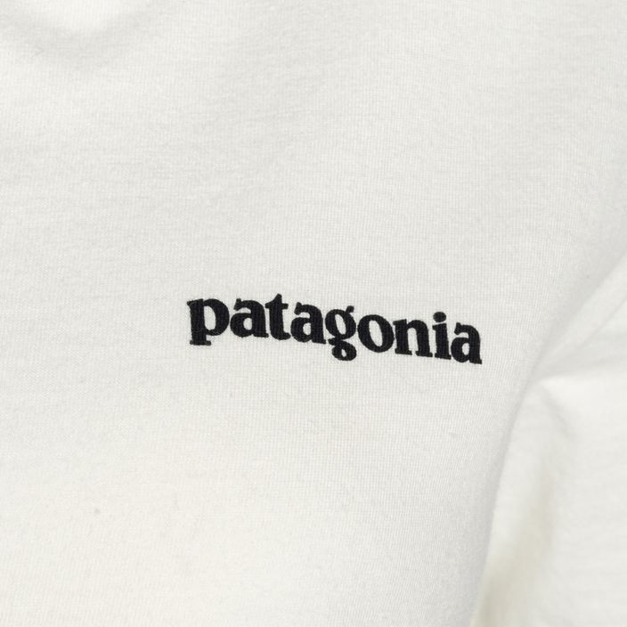 Дамска тениска Patagonia P-6 Mission Organic birch white trekking shirt 5