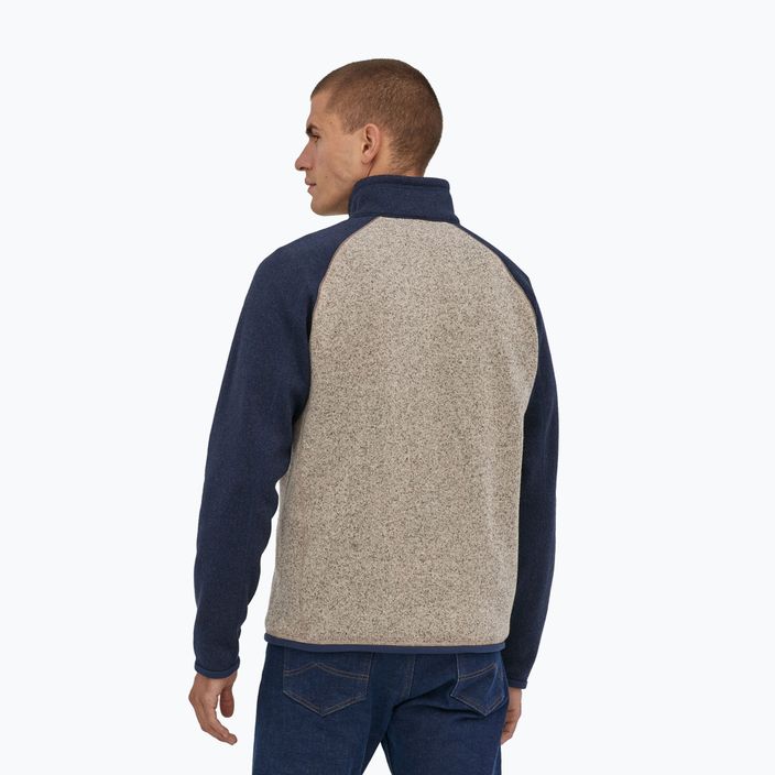 Мъжки пуловер Patagonia Better Sweater 1/4 Zip с поларен пуловер oar tan 2