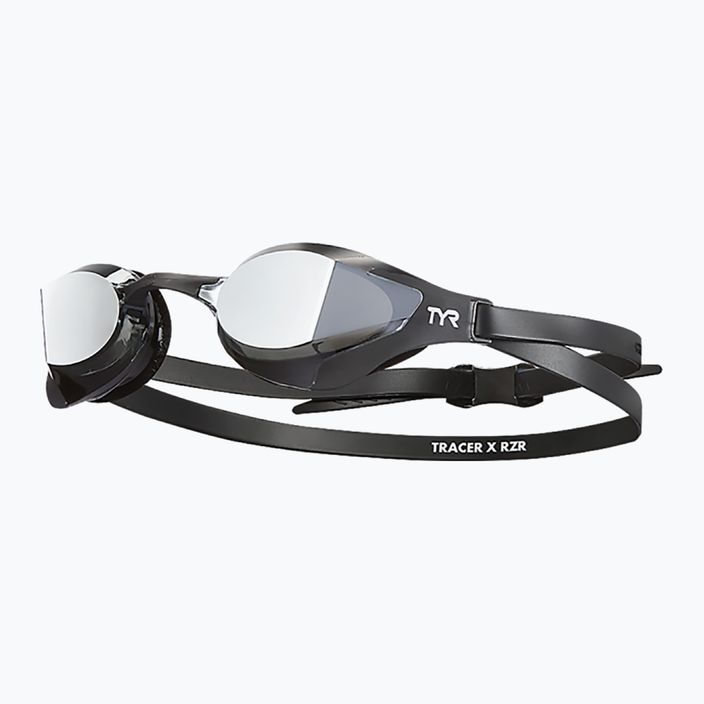 Очила за плуване TYR Tracer-X RZR Mirrored Racing сребристо/черно LGTRXRZM_043 6