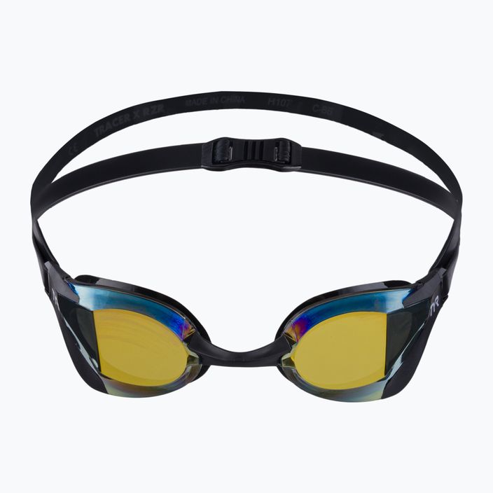 Очила за плуване TYR Tracer-X RZR Mirrored Racing златни/черни LGTRXRZM_751 2