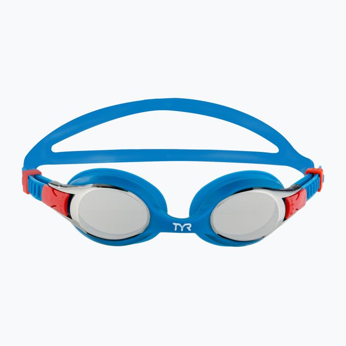 TYR Очила за плуване за деца Swimple Метализирани сребристо/синьо 2