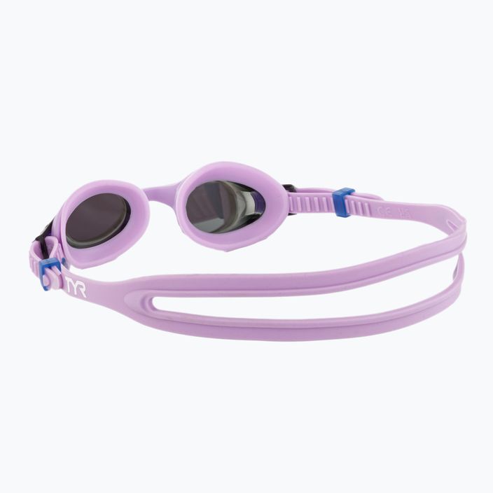 TYR Очила за плуване за деца Swimple Метализирани сребристи/лилави 4