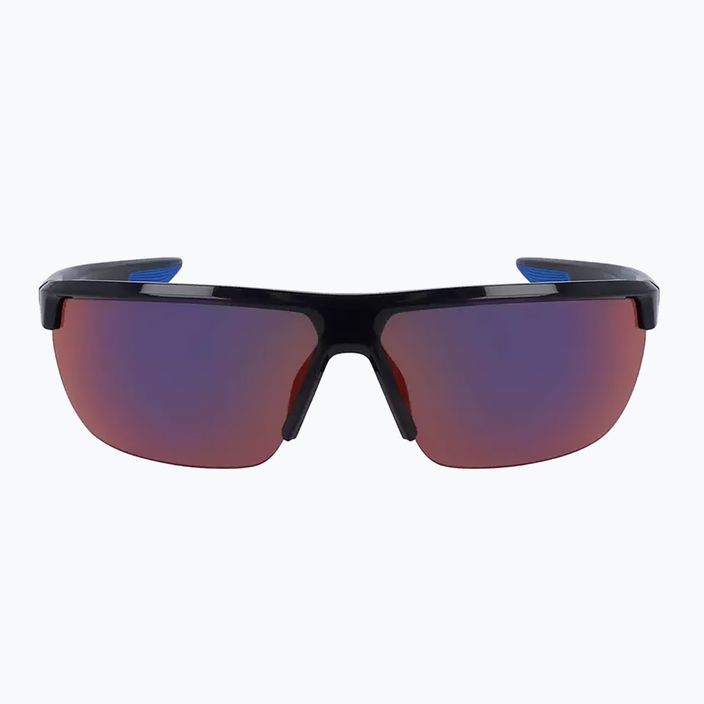 Слънчеви очила Nike Tempest E обсидиан/пасифик синьо/полеви оттенък на лещите 7