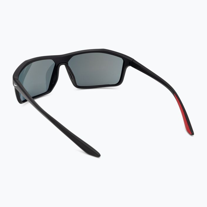 Мъжки слънчеви очила Nike Windstorm matte black/pure pltnm/field tint 2