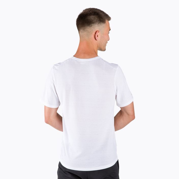 Мъжка тренировъчна тениска Nike Dri-FIT Miler бяла CU5992-100 3