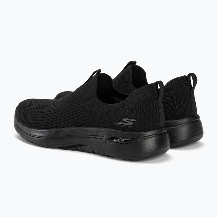 Дамски обувки SKECHERS Go Walk Arch Fit Iconic black 3