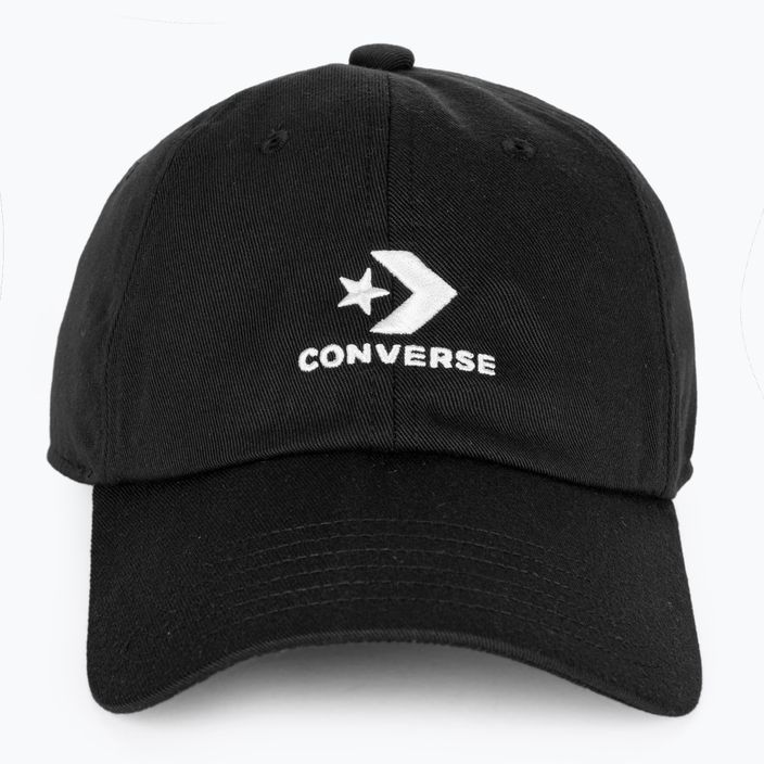 Converse Logo Lock Up Бейзболна шапка 10022131-A01 converse black 2