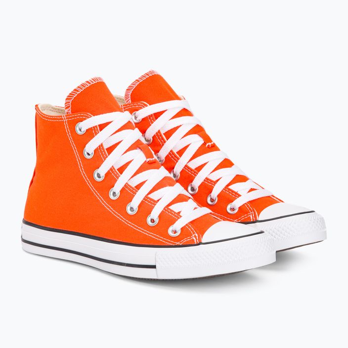 Converse Chuck Taylor All Star Hi оранжево/бяло/черно маратонки 4