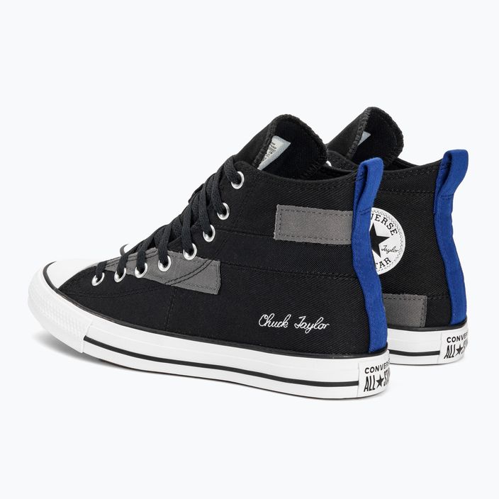 Converse Chuck Taylor All Star Hi черни/сини/бели маратонки 3