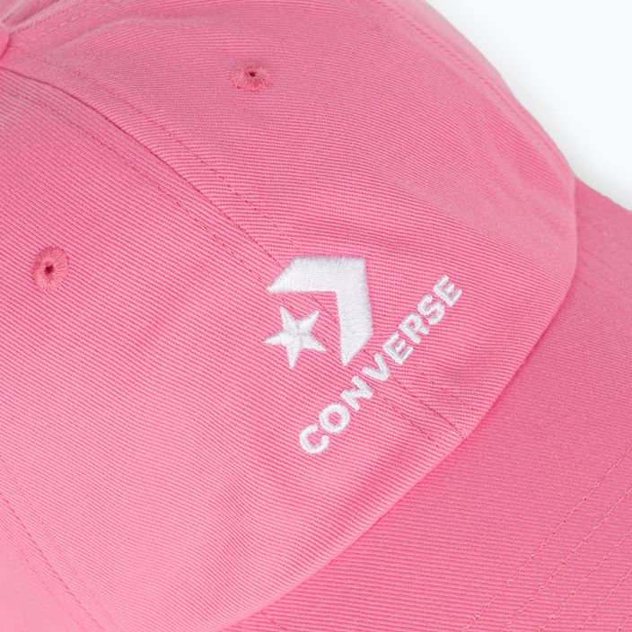 Converse Logo Lock Up Бейзболна шапка 10022131-A20 oops pink 4