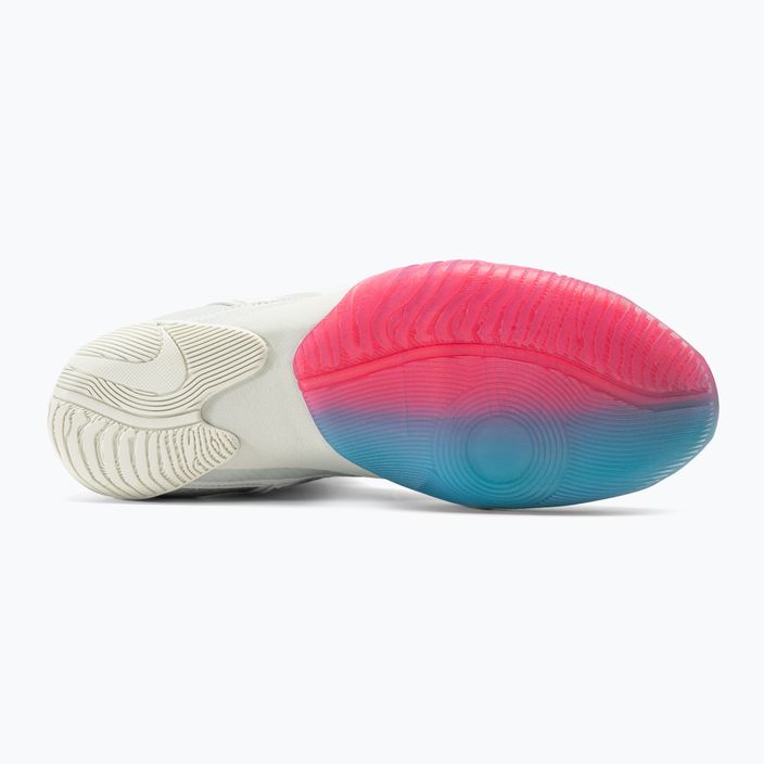 Обувки за бокс Nike Hyperko 2 LE бяло/розово бласт/хидросиньо/хипер 5