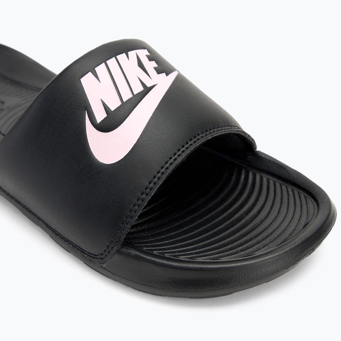 Nike Victori One Slide black/black/violet дамски джапанки 7