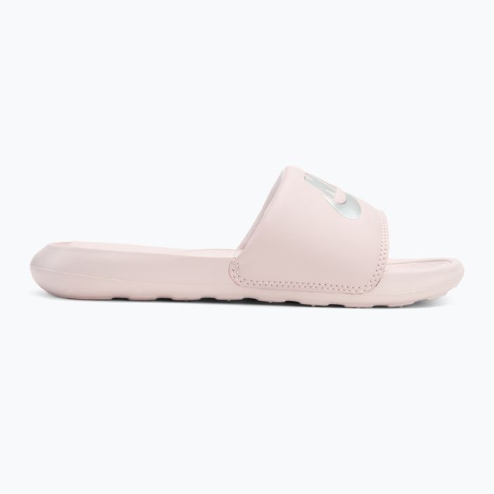 Дамски джапанки Nike Victori One Slide barely rose/barely rose/metallic silver 2