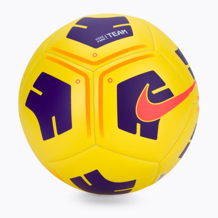 Nike Park Team футболна топка жълто-виолетово CU8033 2