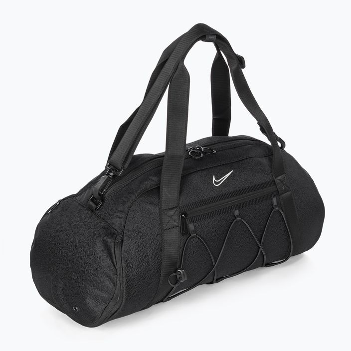 Тренировъчна чанта Nike One Club 24 л черна/черна/бяла 2
