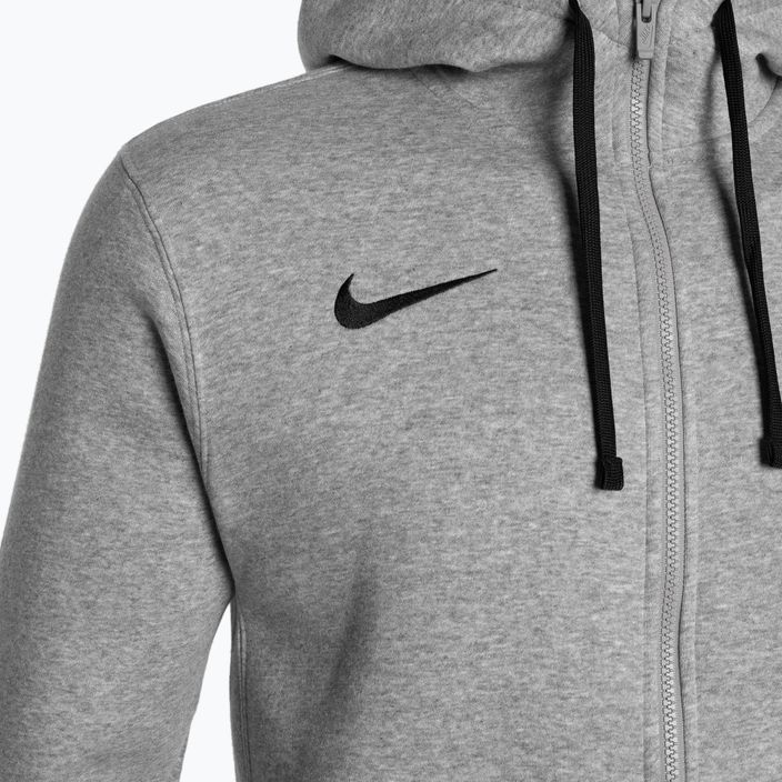 Мъжки Nike Park 20 Full Zip Hoodie тъмно сив heather/черен/черен 3
