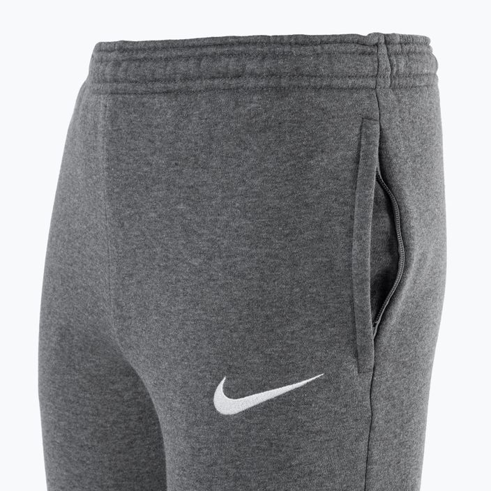 Детски панталон Nike Park 20, въглен, цвят heathr/бяло/бяло 3