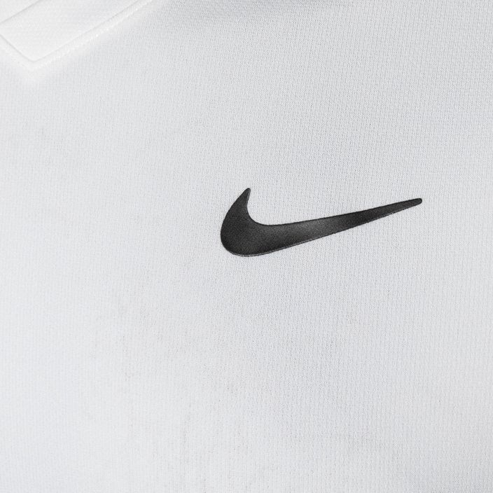 Мъжка тениска Nike Court Dri-Fit Victory бяла/бяла/черна 3