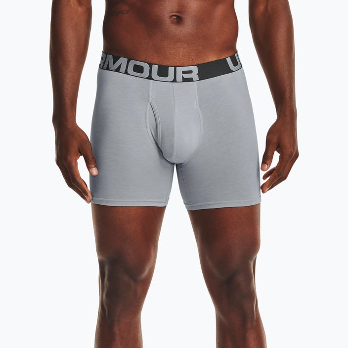 Мъжки боксерки Under Armour Charged Cotton 6 in 3 Pack UAR-1363617011 10